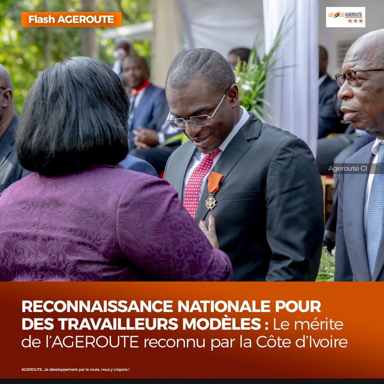 RECONNAISSANCE NATIONALE POUR LES TRAVAILLEURS NATIONALES : 𝐋𝐞 𝐦é𝐫𝐢𝐭𝐞 𝐝𝐞 𝐥’𝐀𝐆𝐄𝐑𝐎𝐔𝐓𝐄 𝐫𝐞𝐜𝐨𝐧𝐧𝐮 𝐩𝐚𝐫 𝐥a 𝐂ô𝐭e 𝐝’𝐈𝐯𝐨𝐢𝐫𝐞