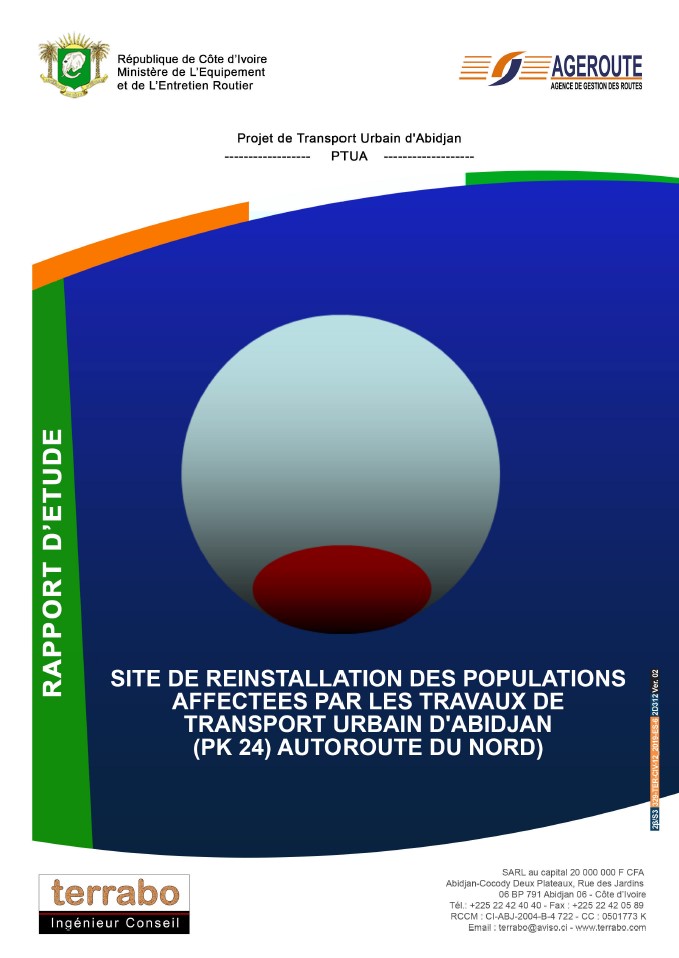 RAPPORT D'ETUDE D'IMPACT ENVIRONNEMENTAL ET SOCIAL (EIES) - PK 24